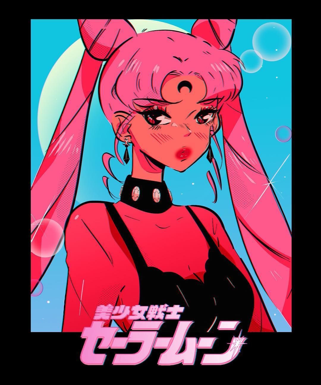 ✨ Black Lady ✨ I'm gonna do couple of Sailor Moon stickers. Do