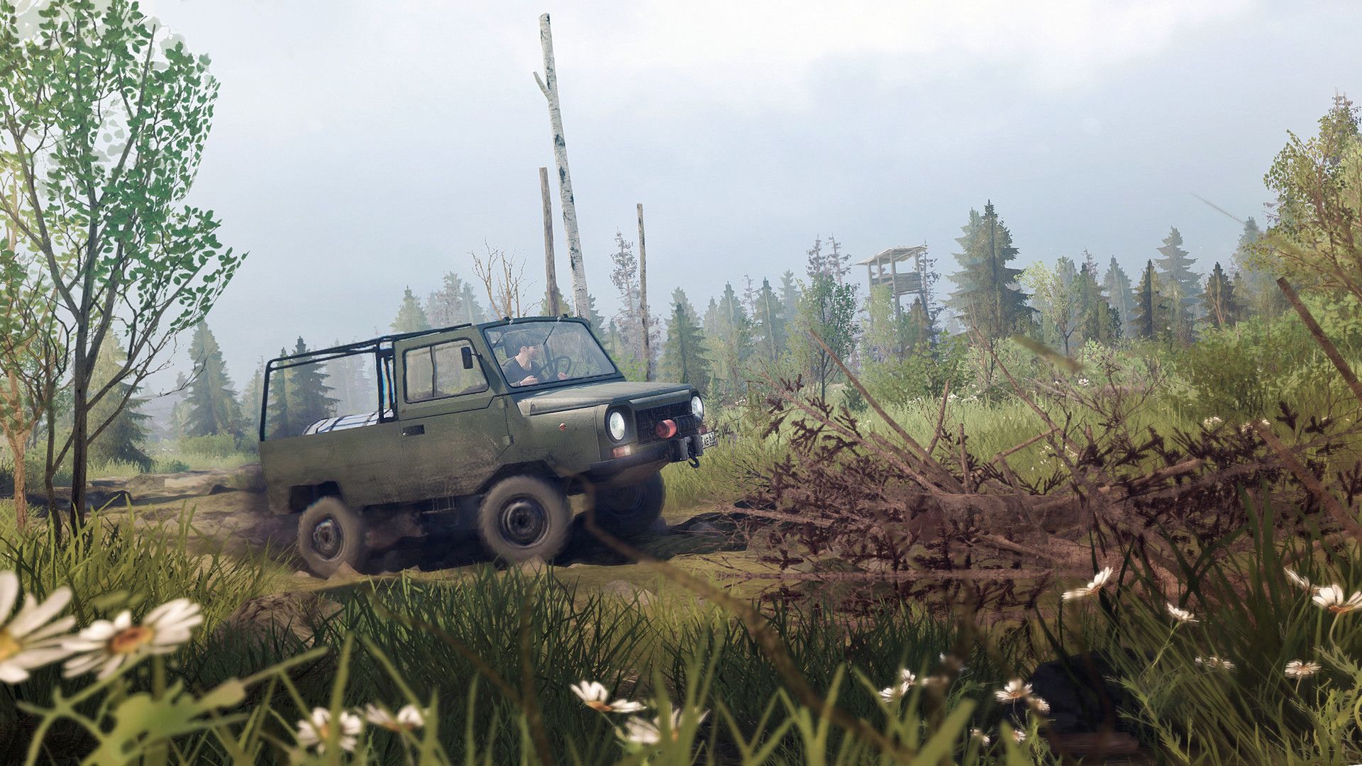 Spintires: MudRunner DLC promotional art