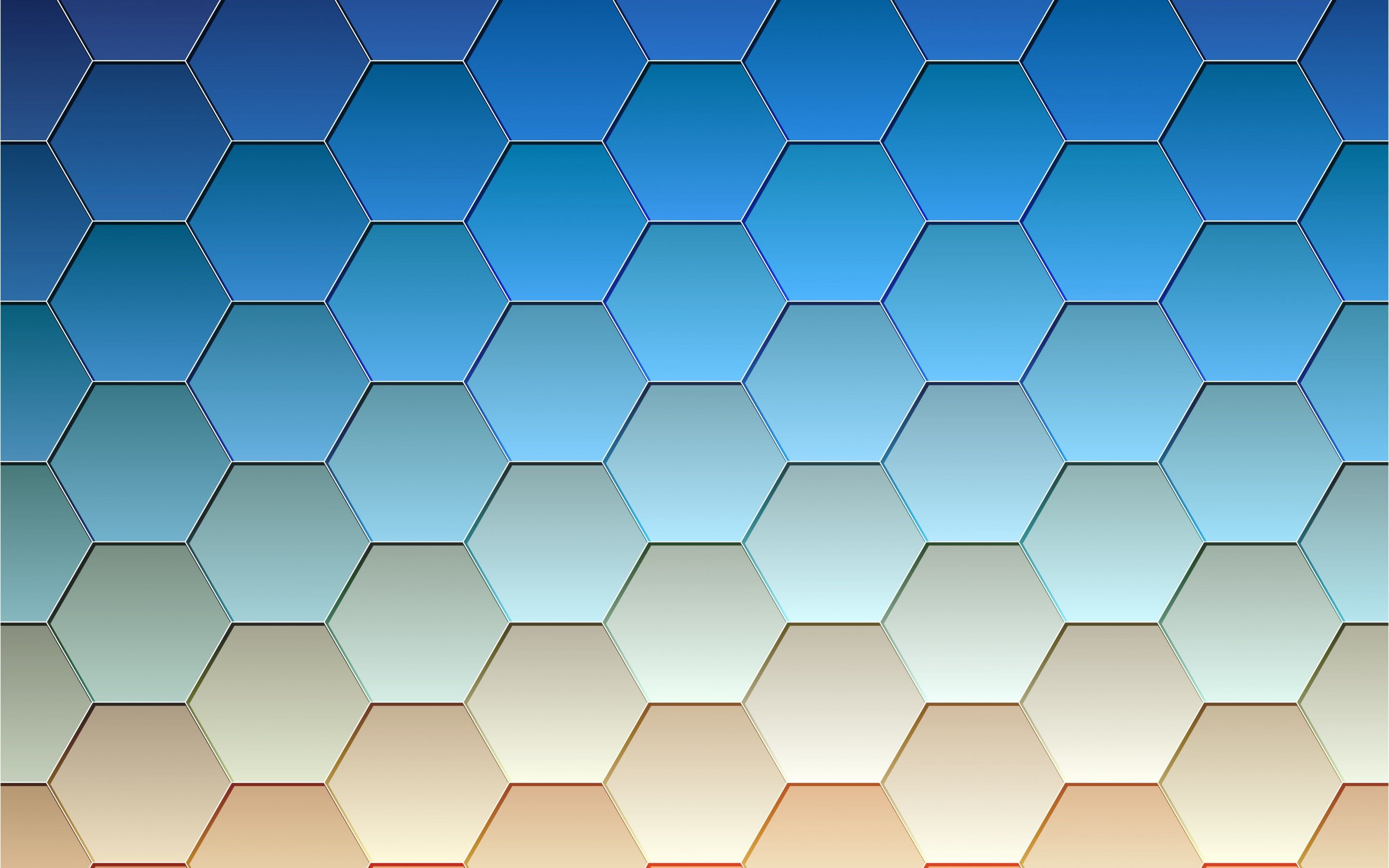 Abstract Hexagon Pattern Artistic HD Wallpaper Background Image