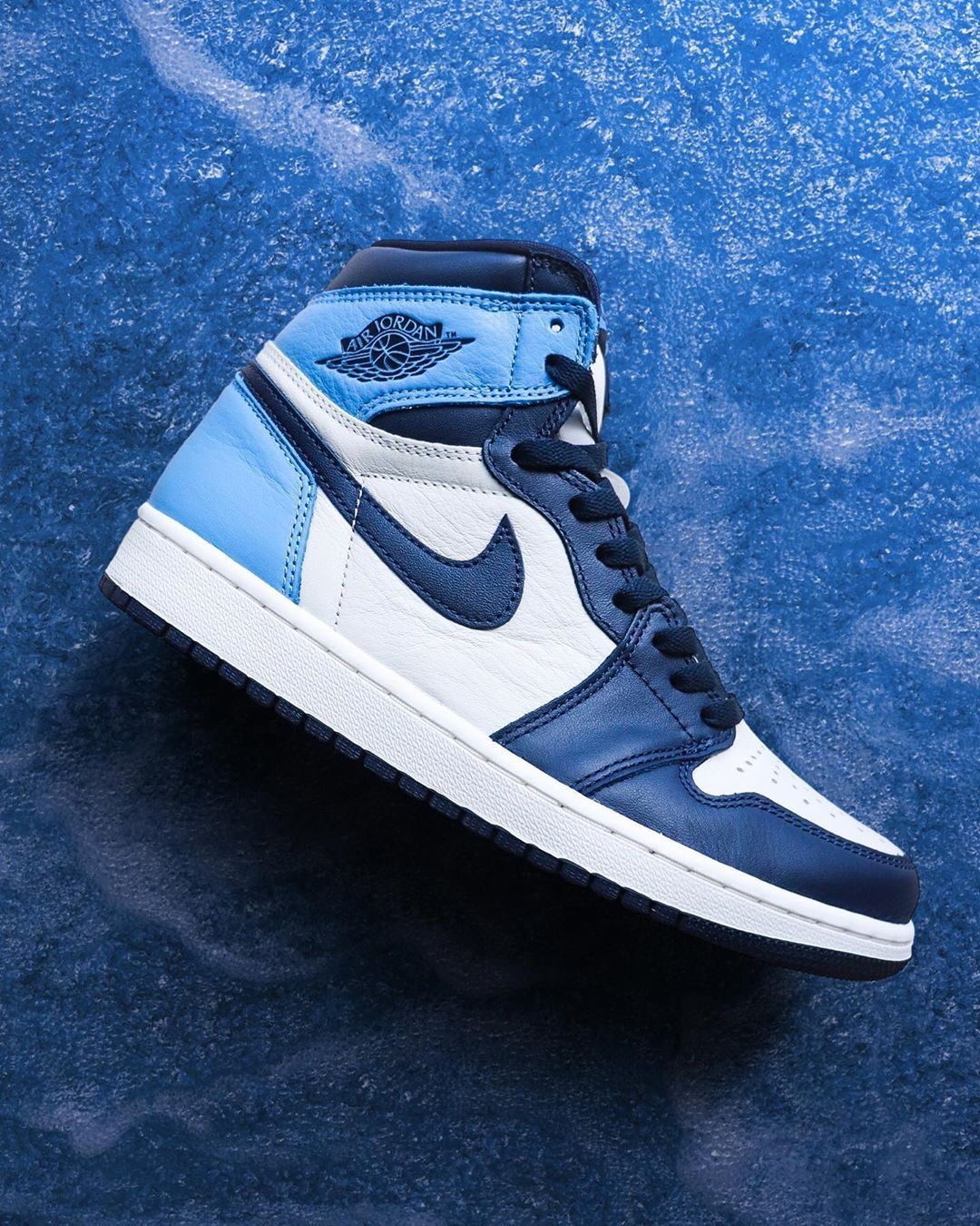 Jordan 1  Blue and Red  Shoes Theme Wallpaper Download  MobCup