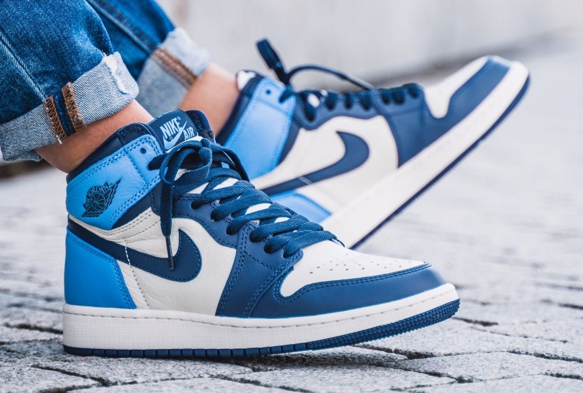 Air Jordan 1 Retro High OG Obsidian University Blue • KicksOnFire.com