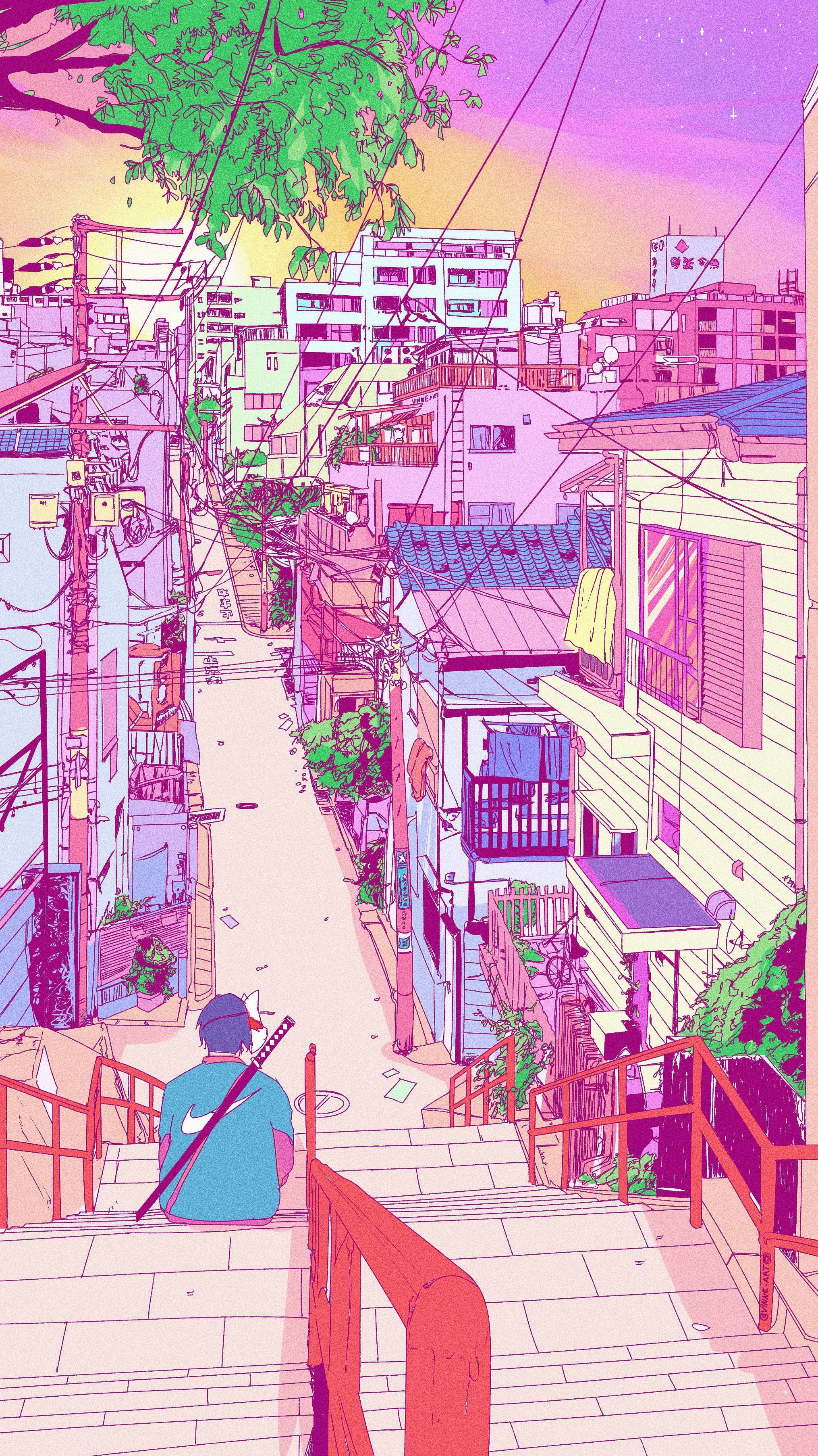 Aesthetic Retro Anime Wallpaper Anime Retro Wallpapers Aesthetic 