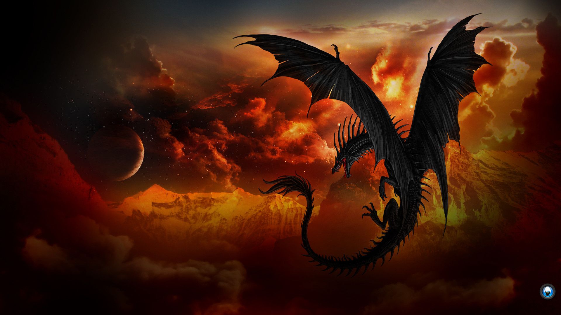 Free Download Dragon Background