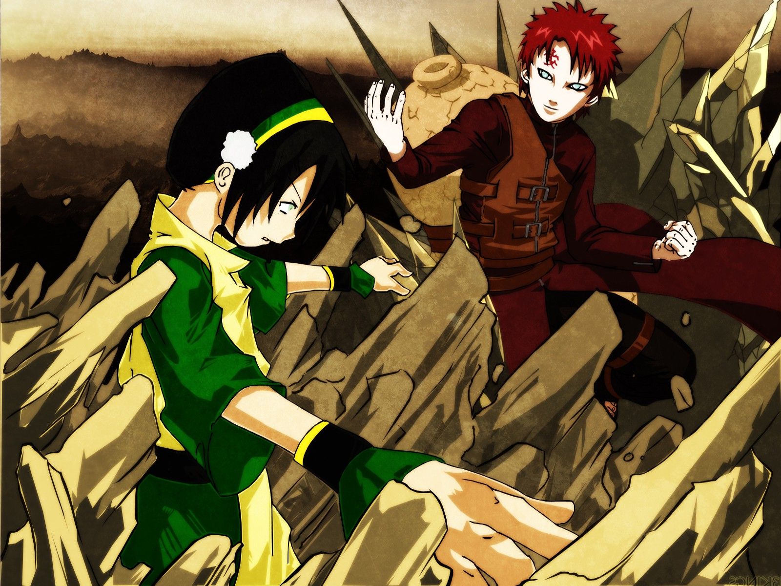 Avatar: The Last Airbender, Toph Beifong, Gaara Wallpaper HD