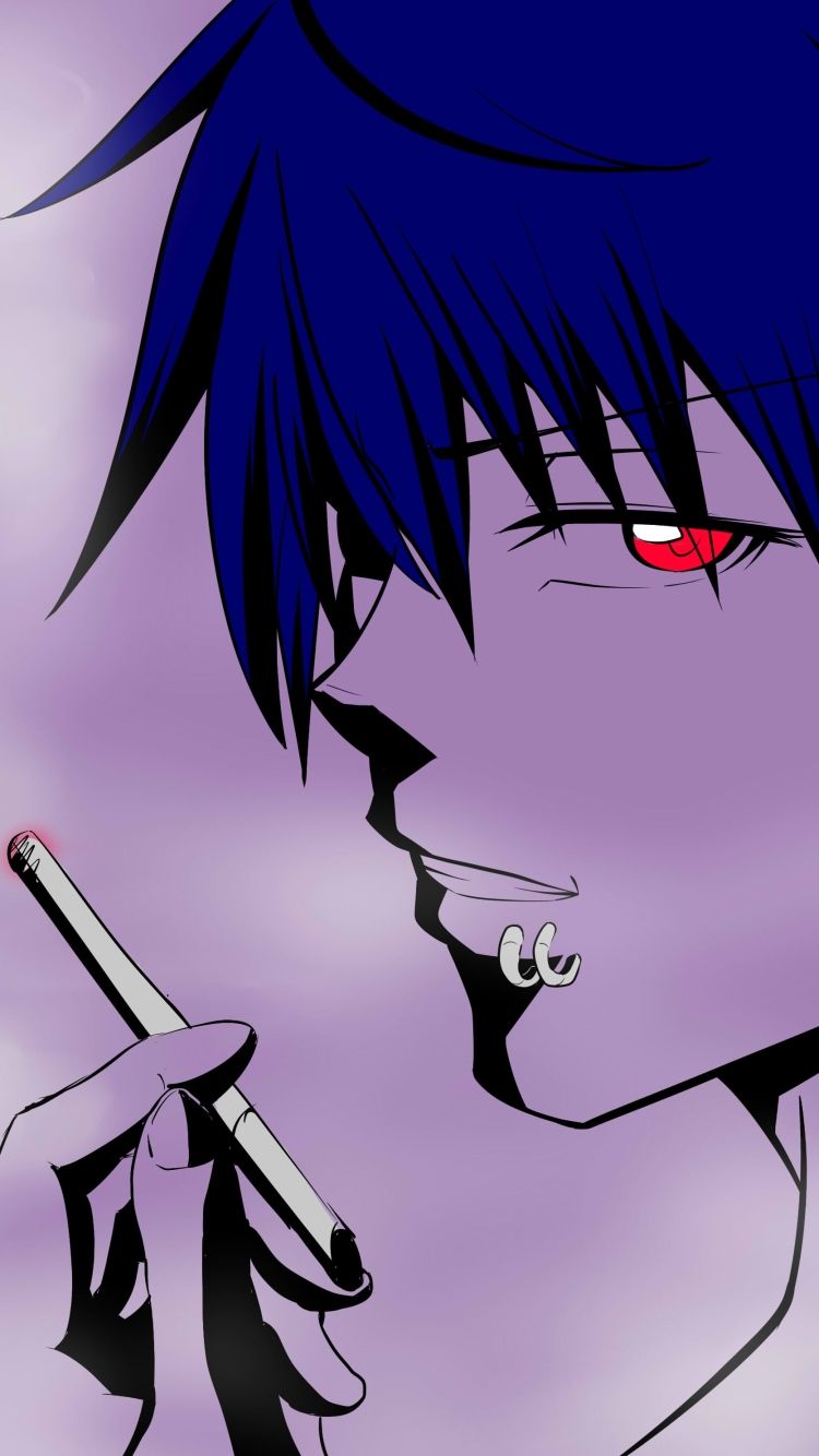 14++ Anime Boy Smoking Wallpapers