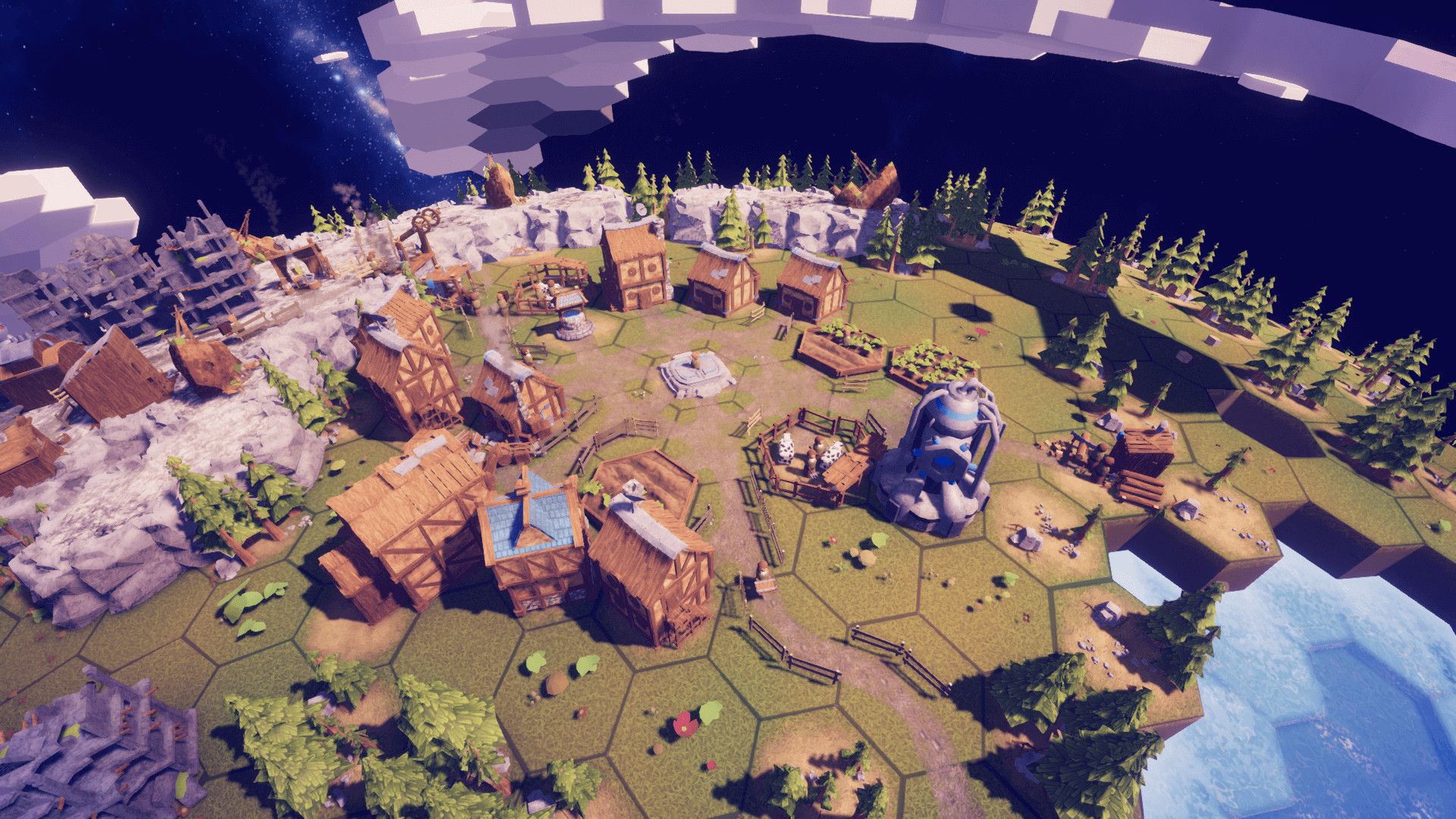 Before We Leave is a city builder with planets plagued