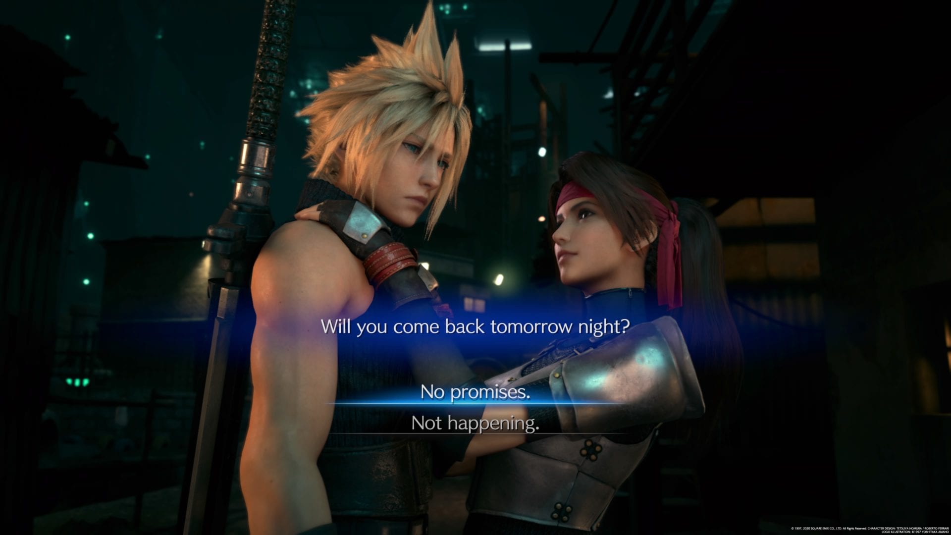 Final Fantasy 7 Remake: What Should You Say to Jesse No Promises