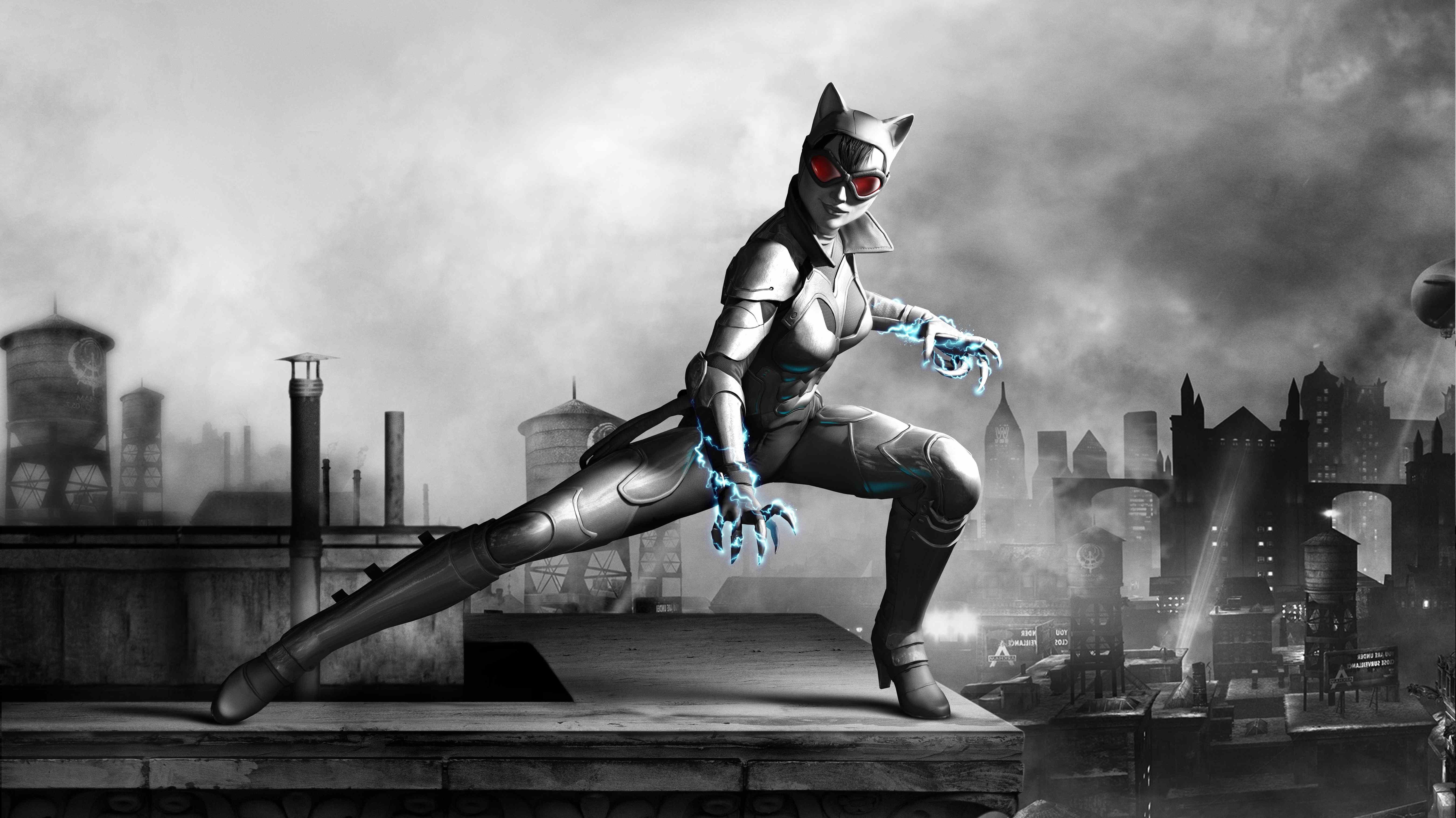 Catwoman, Video Games, DC Comics Wallpaper HD / Desktop