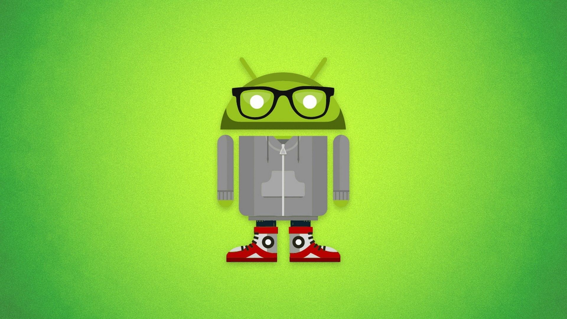 Android Logo HD Wallpaper Funny Logo, HD Wallpaper