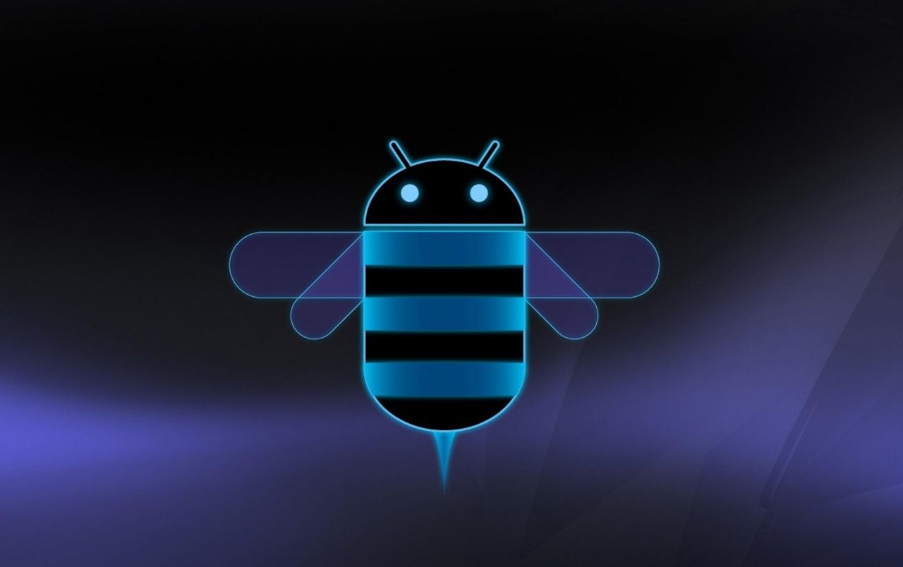 Android Honeycomb logo wallpaper. Android Honeycomb logo stock