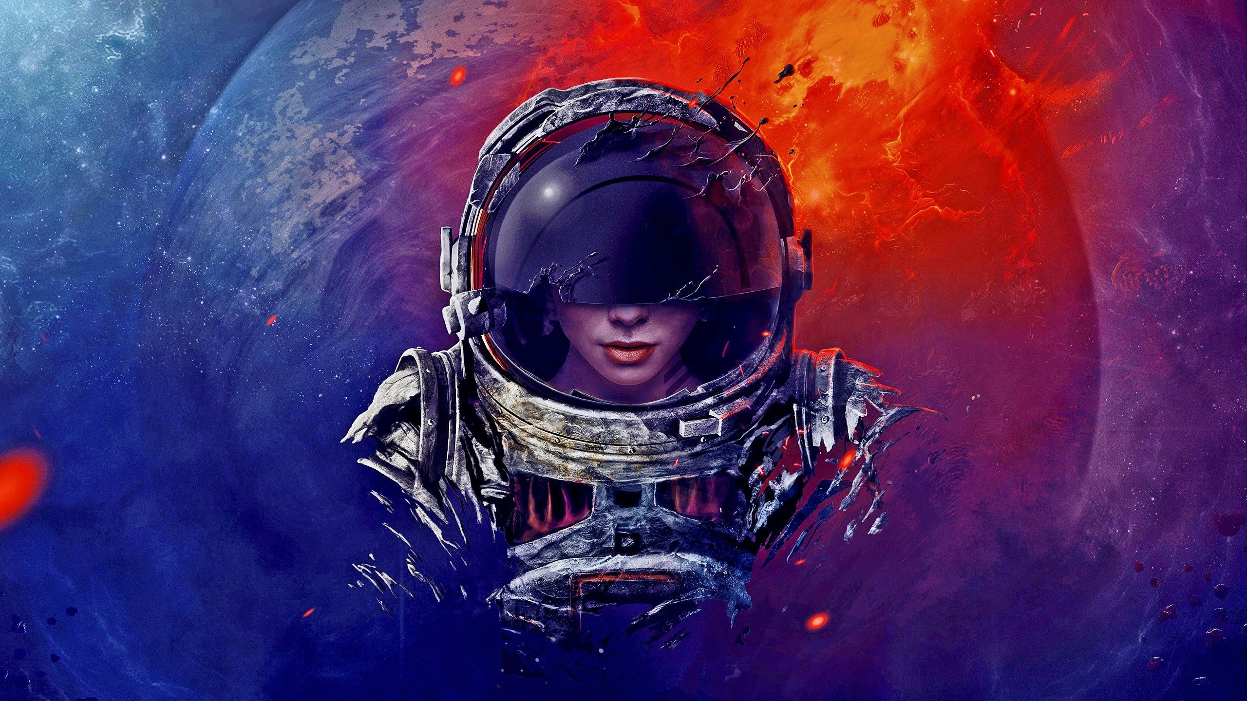 Astronaut Space Screensaver Anime Wallpapers - Wallpaper Cave
