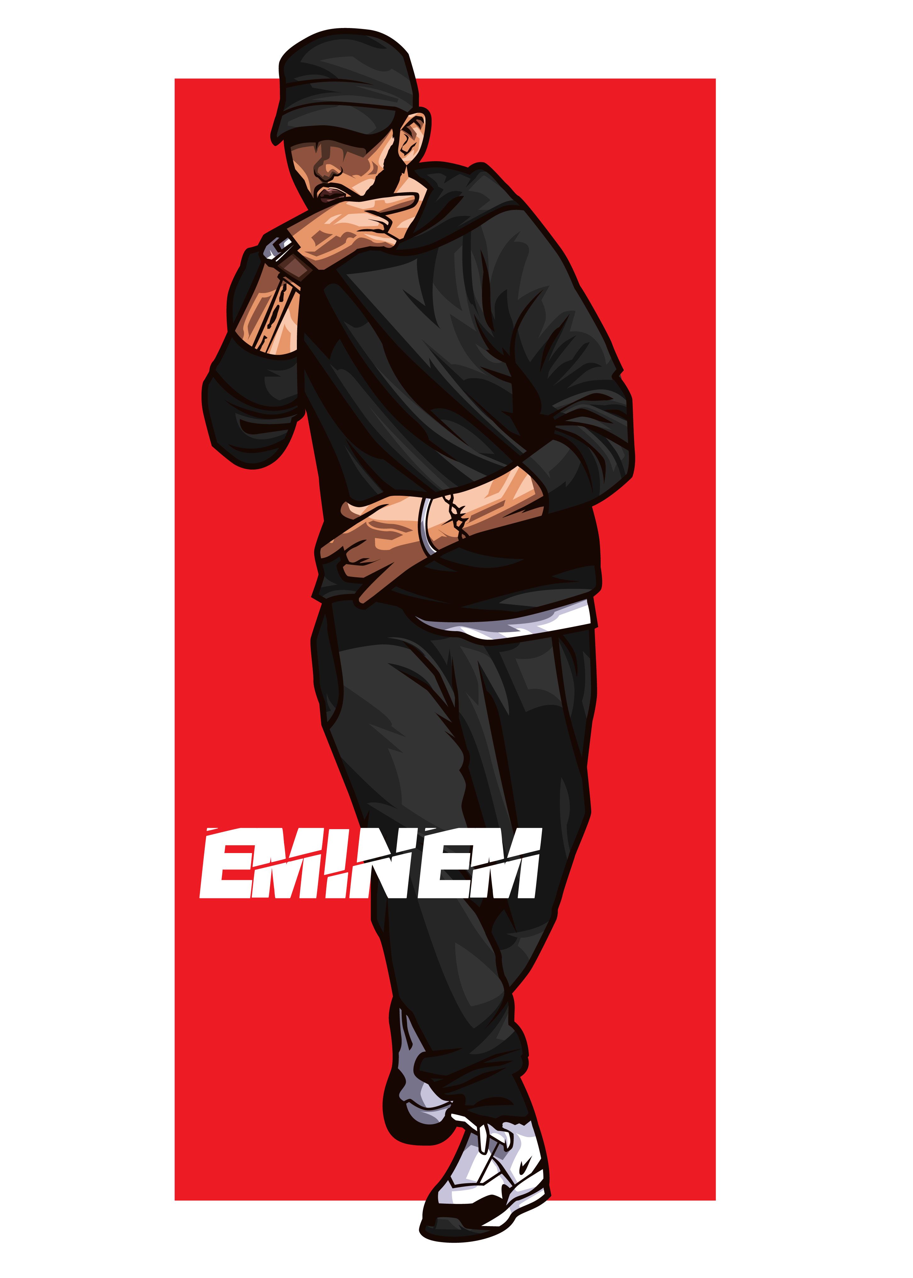 Eminem Moving Fashion Poster Print. metal posters (2020). Eminem
