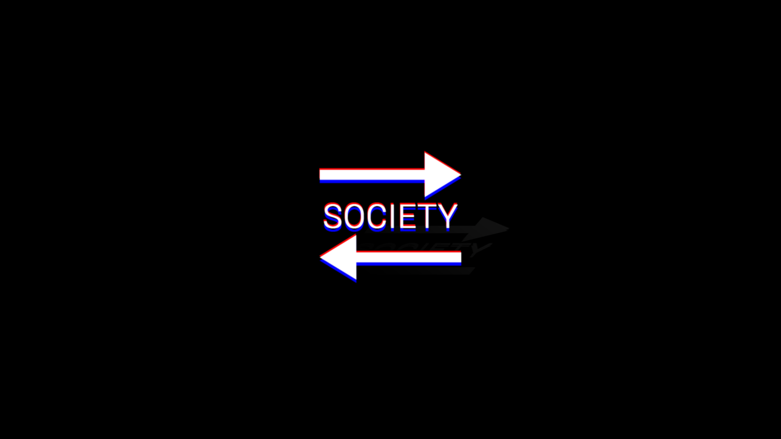 Download 2560x1440 Society, Direction Arrows Wallpaper for iMac