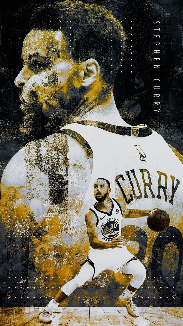Wanted to share this beautiful Stephen Curry wallpaper!