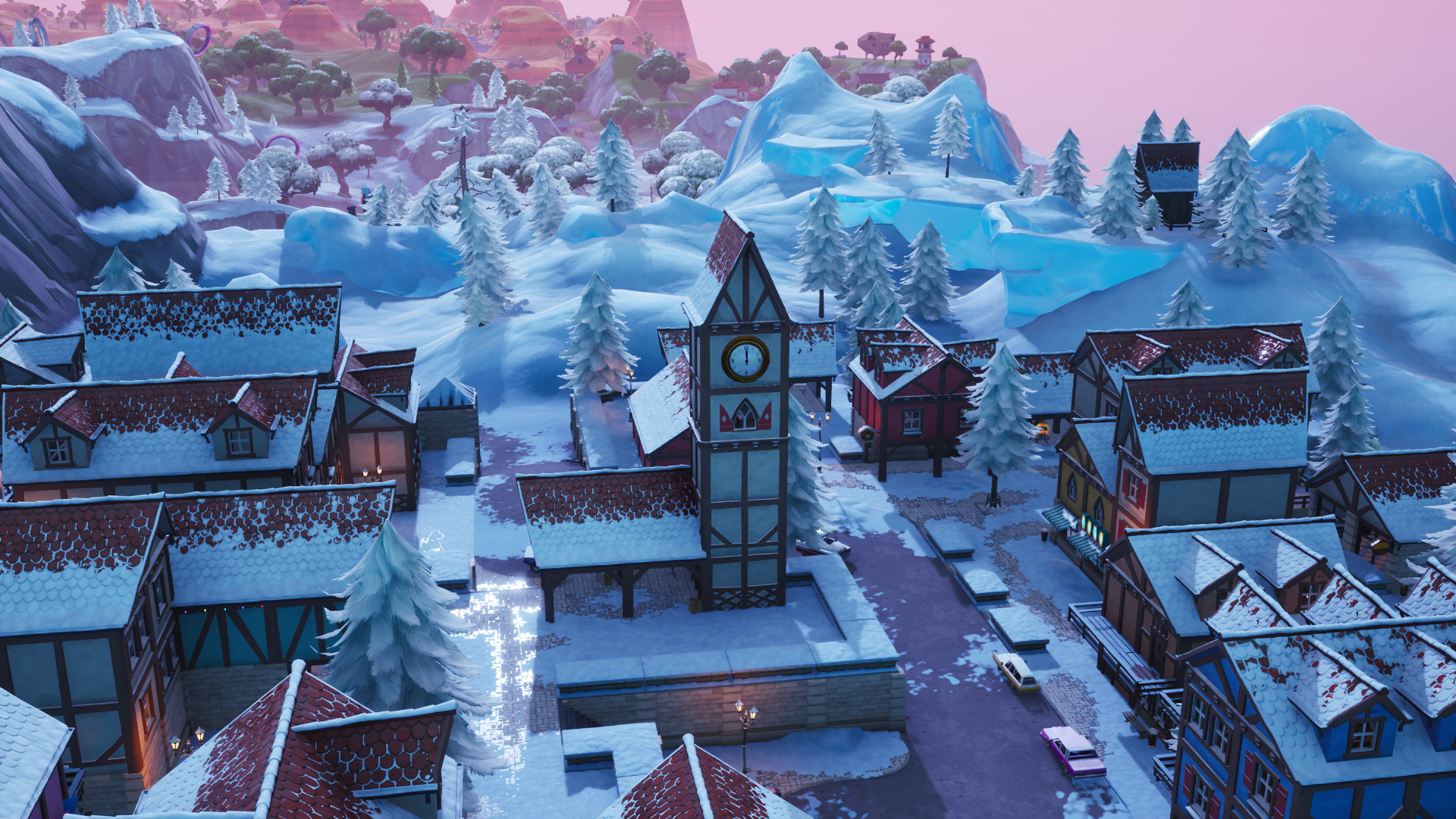Where to Visit three different Clock Towers in Fortnite?