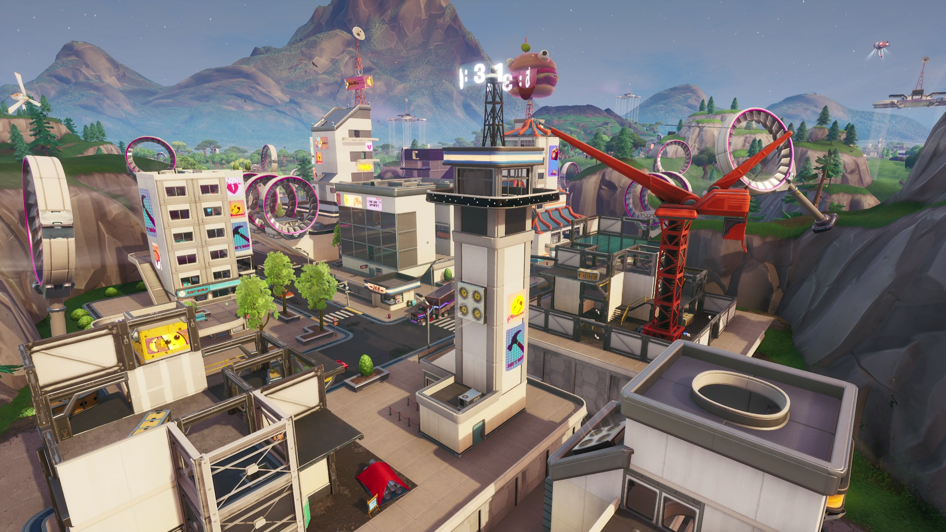 What does the new Tilted Towers look like in Fortnite?. The Big
