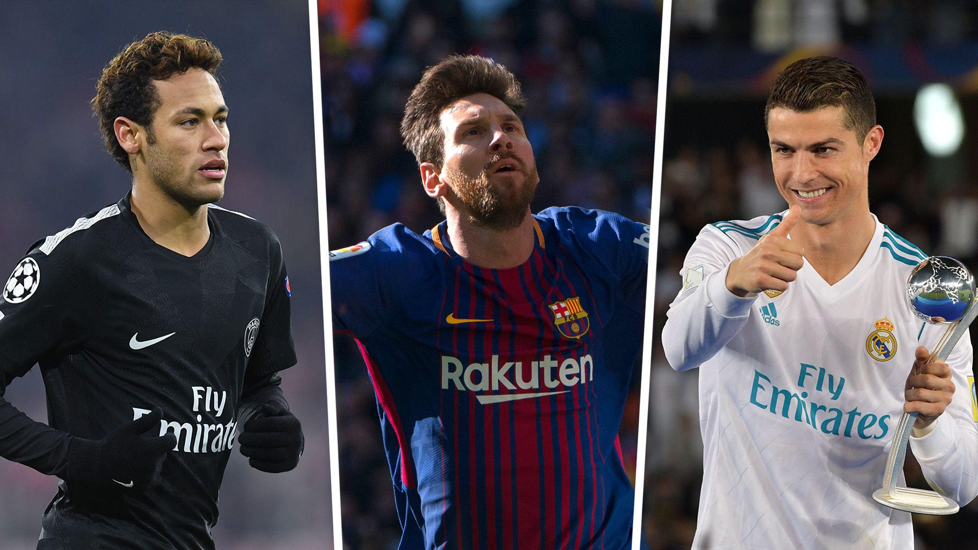 Barcelona news: Lionel Messi, Neymar and Harry Kane favoured over Cristiano Ronaldo in triple Gary Lineker snub