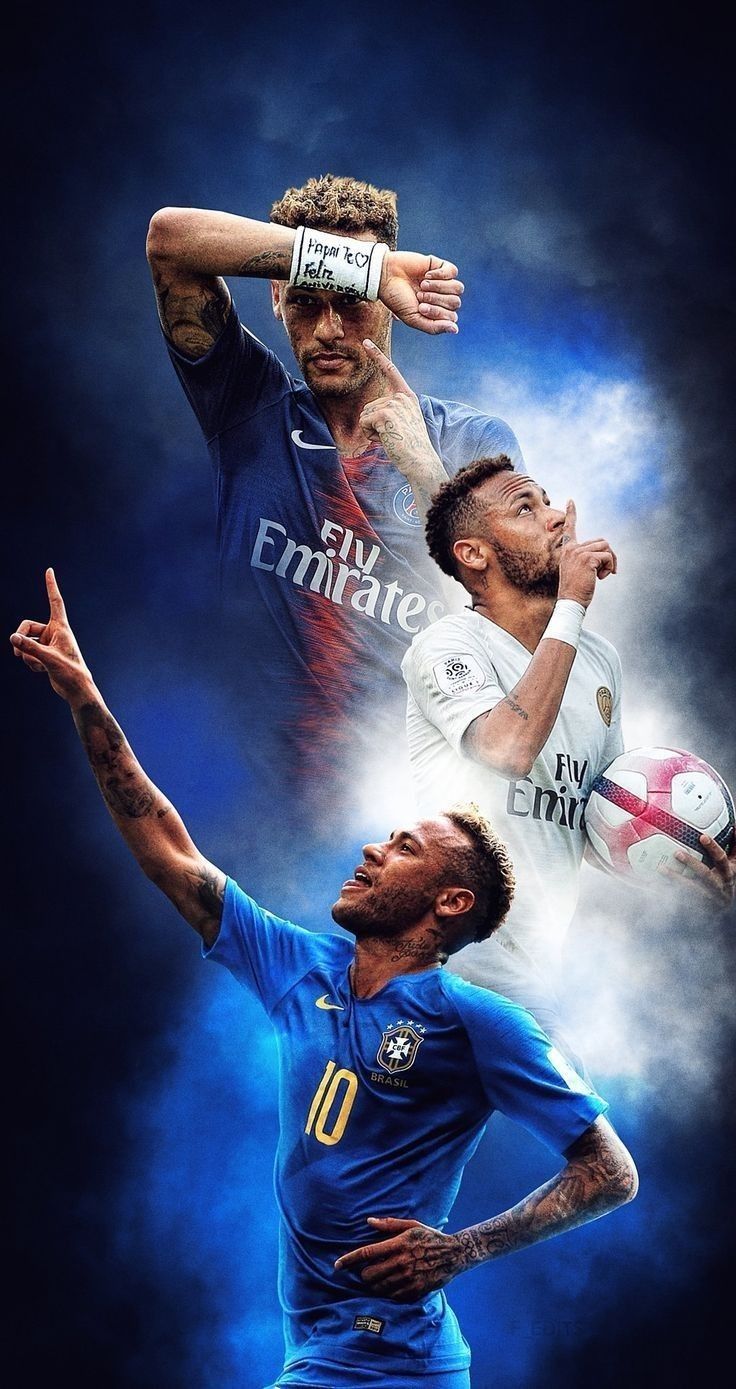 Neymar Ronaldo Messi wallpaper by ZeJ_007 - Download on ZEDGE™
