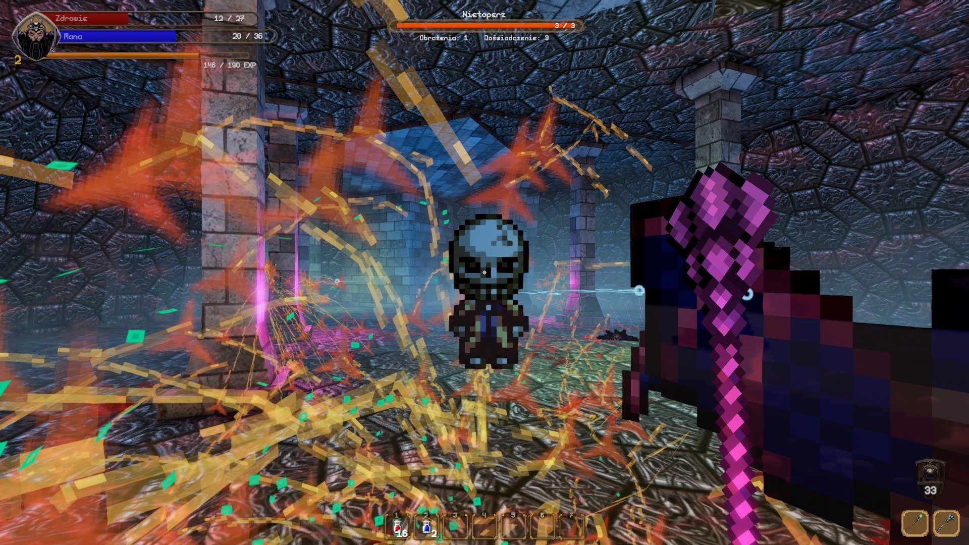 Retro dungeon crawler Pangeon now available for PC, followed up