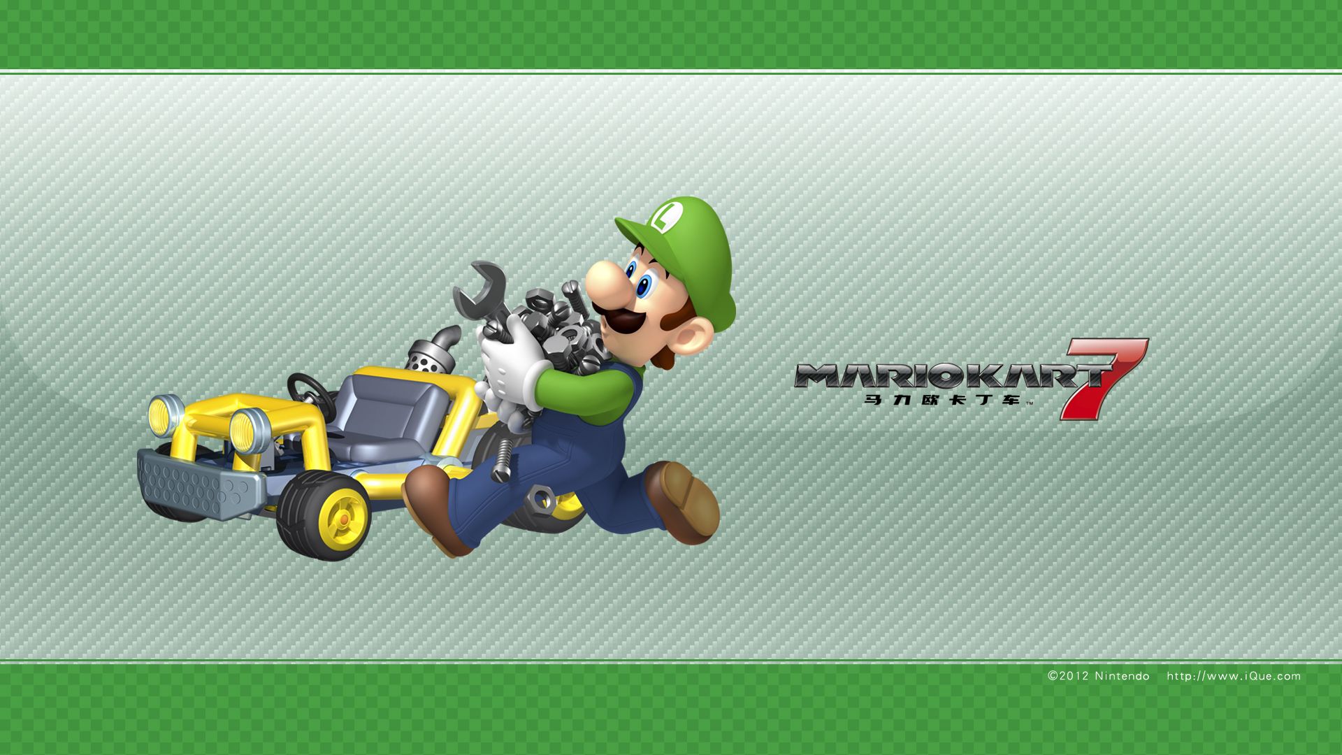 Mario Kart 7 (2011) promotional art