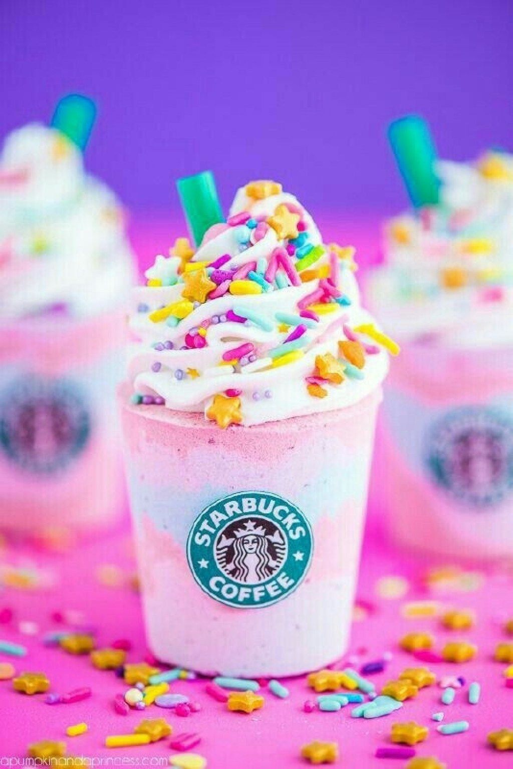 Unicorn Starbucks Coffee Wallpaper