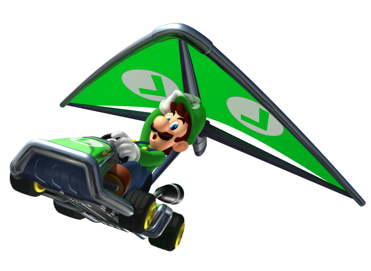 Luigi (Mario Kart 7).png 3DS Wiki. Mario kart