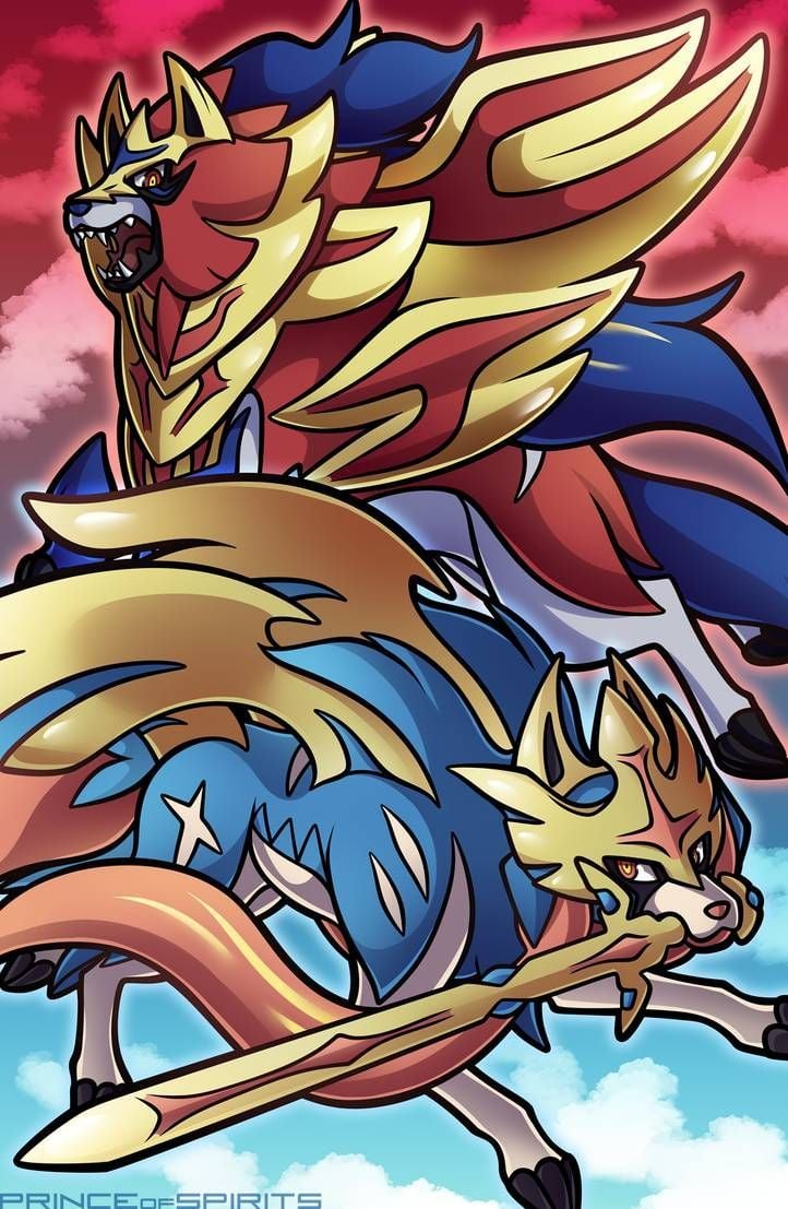 Zacian And Zamazenta Wallpapers Wallpaper Cave