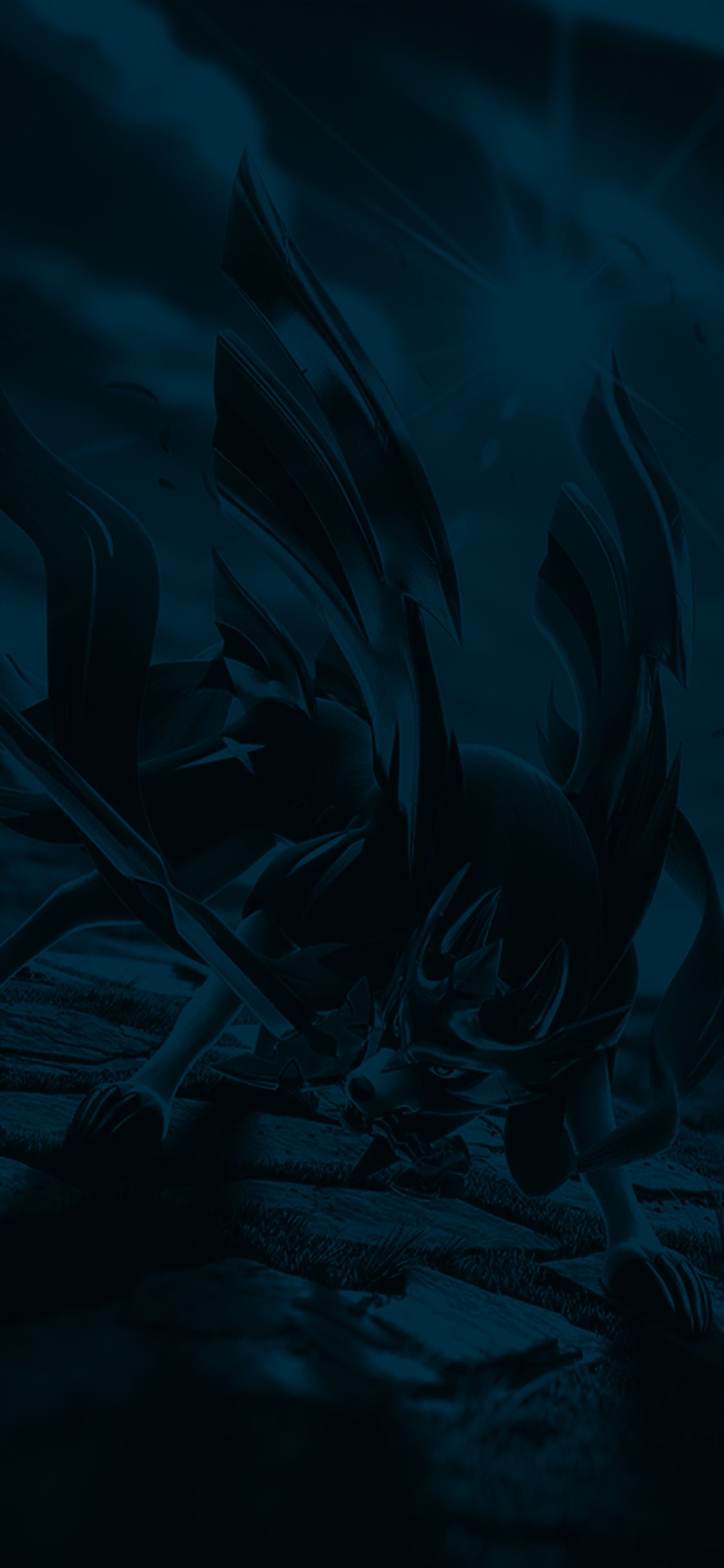 Subtle Zacian and Zamazenta Wallpaper from their TCG Artwork