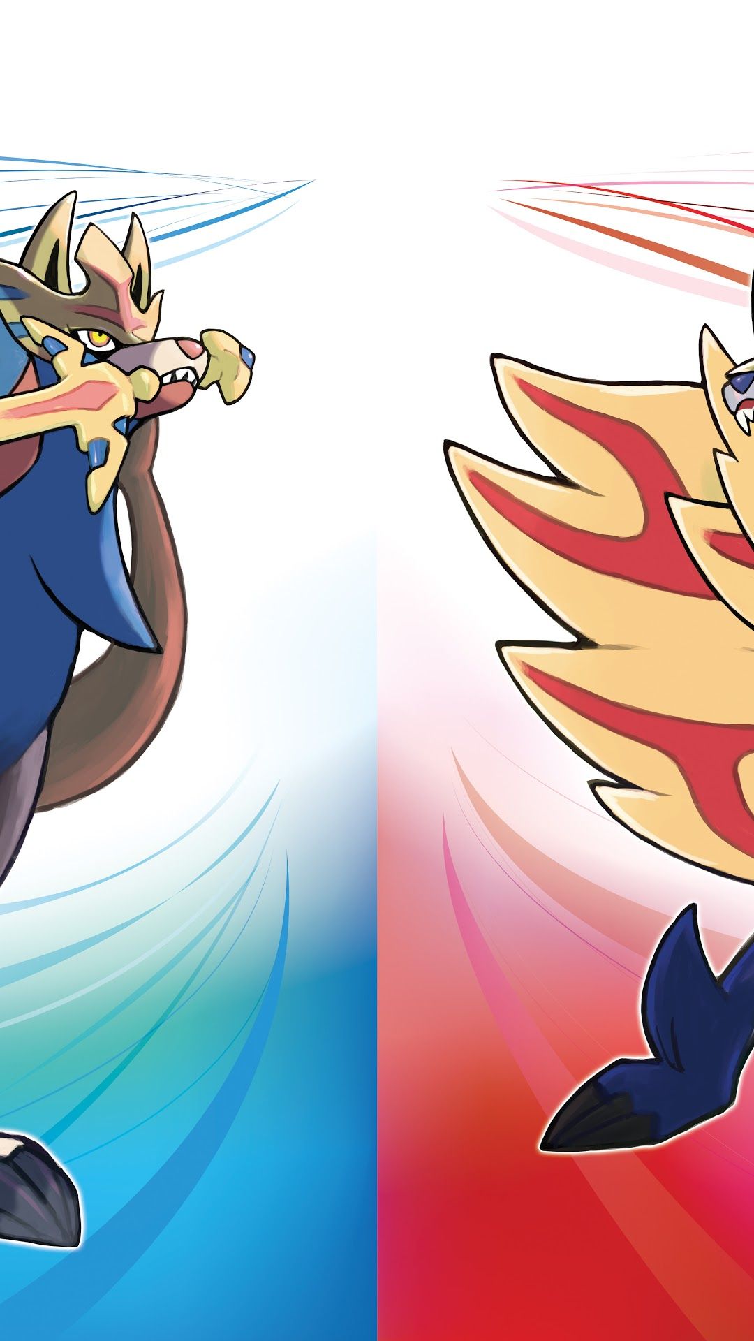 Download Zamazenta and Zacian - The Stout Shield and The Swift Sword of the  Galar Region Wallpaper