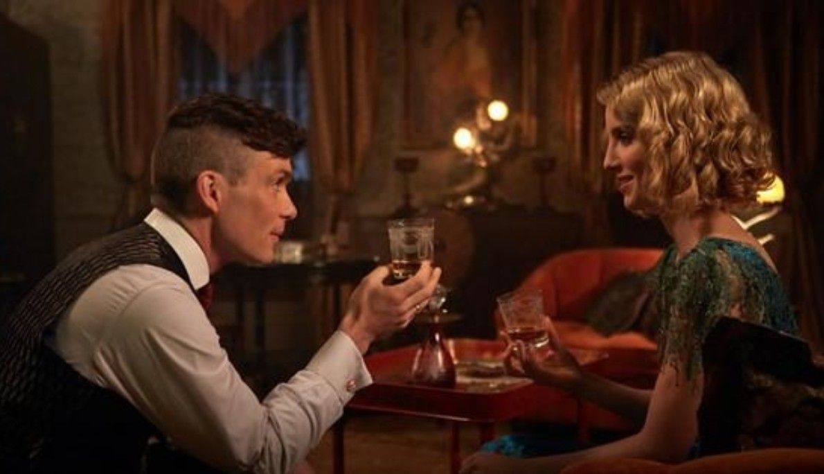 Thomas Shelby and Grace Burgess Peaky Blinders
