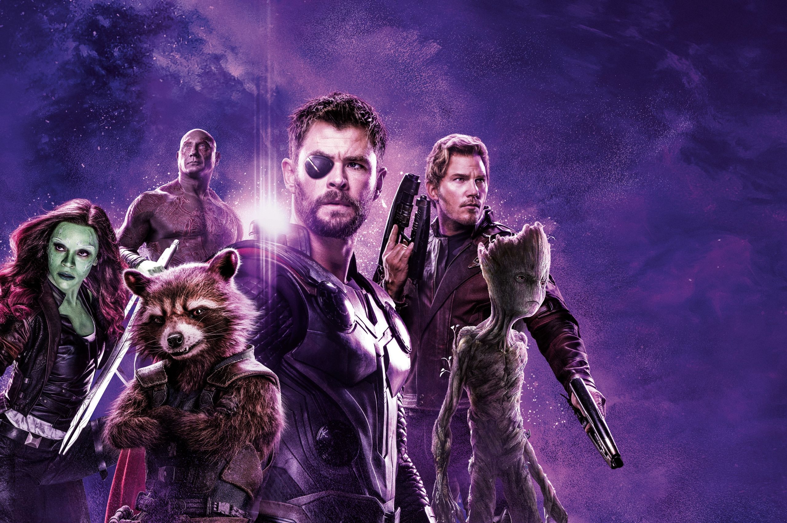Free download Avengers Endgame Thor Team 4K 8K Wallpaper HD