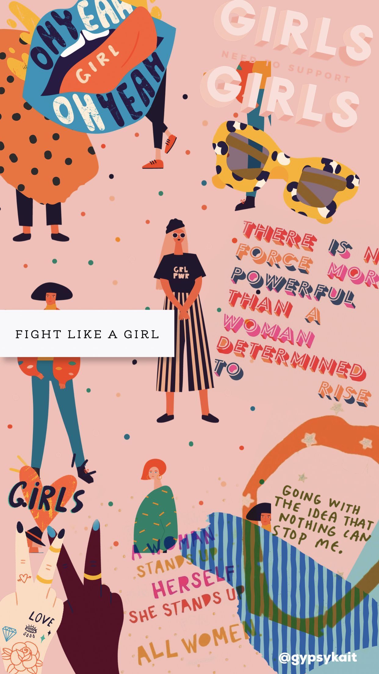 Women empowerment iPhone wallpapers