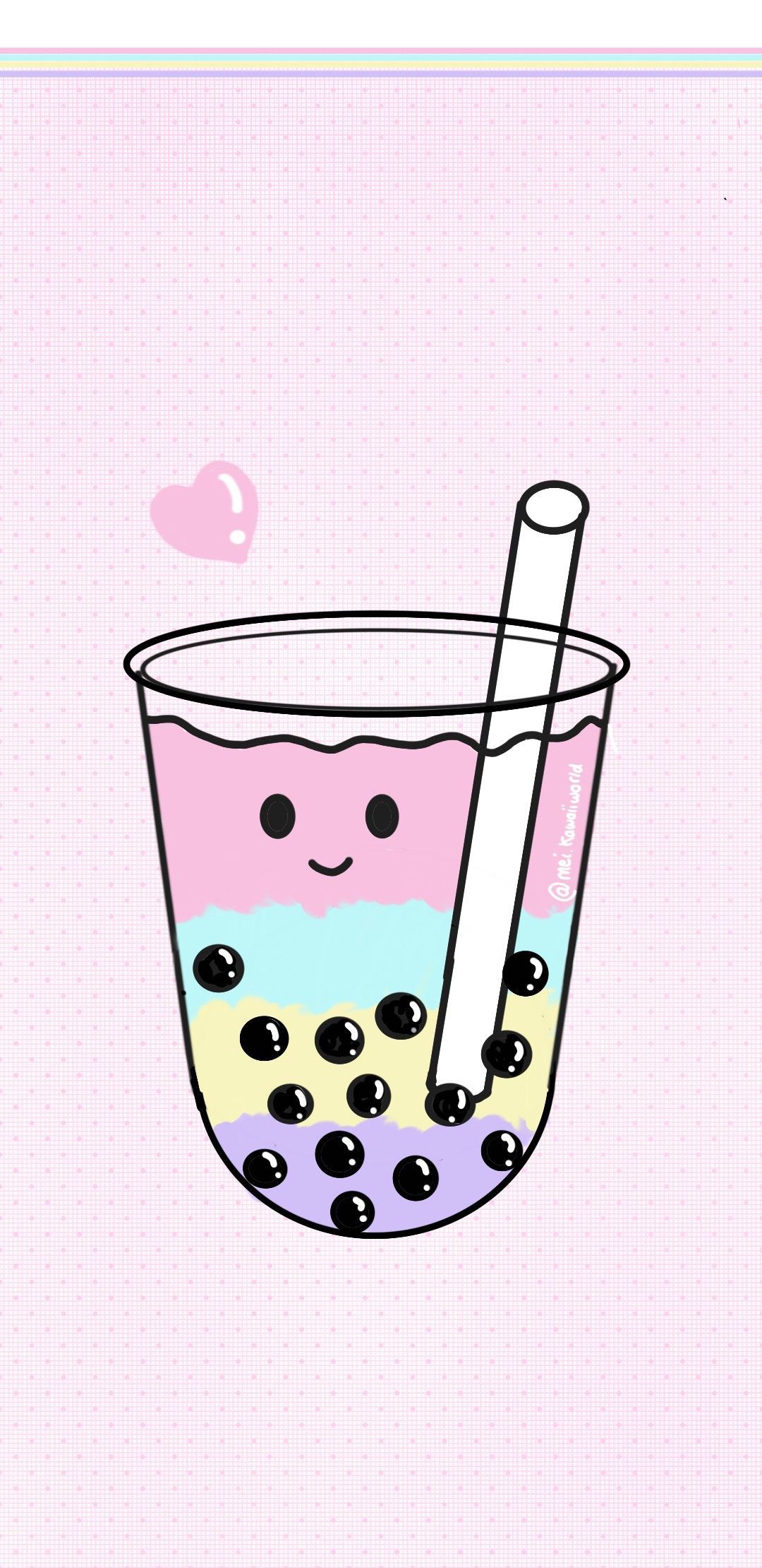 Randomly draw this pastel boba