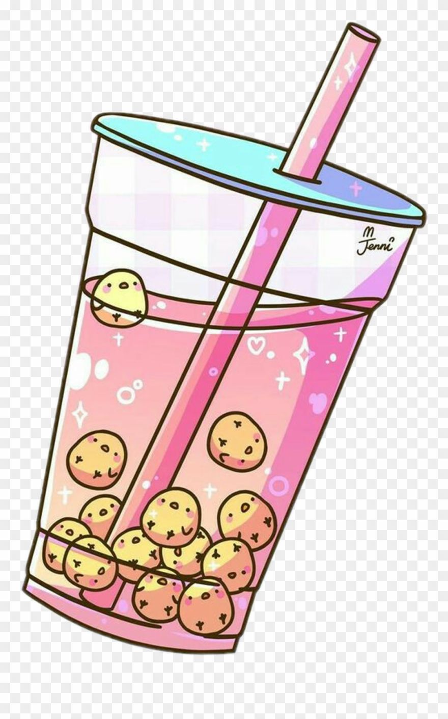 Aesthetic Clipart Boba