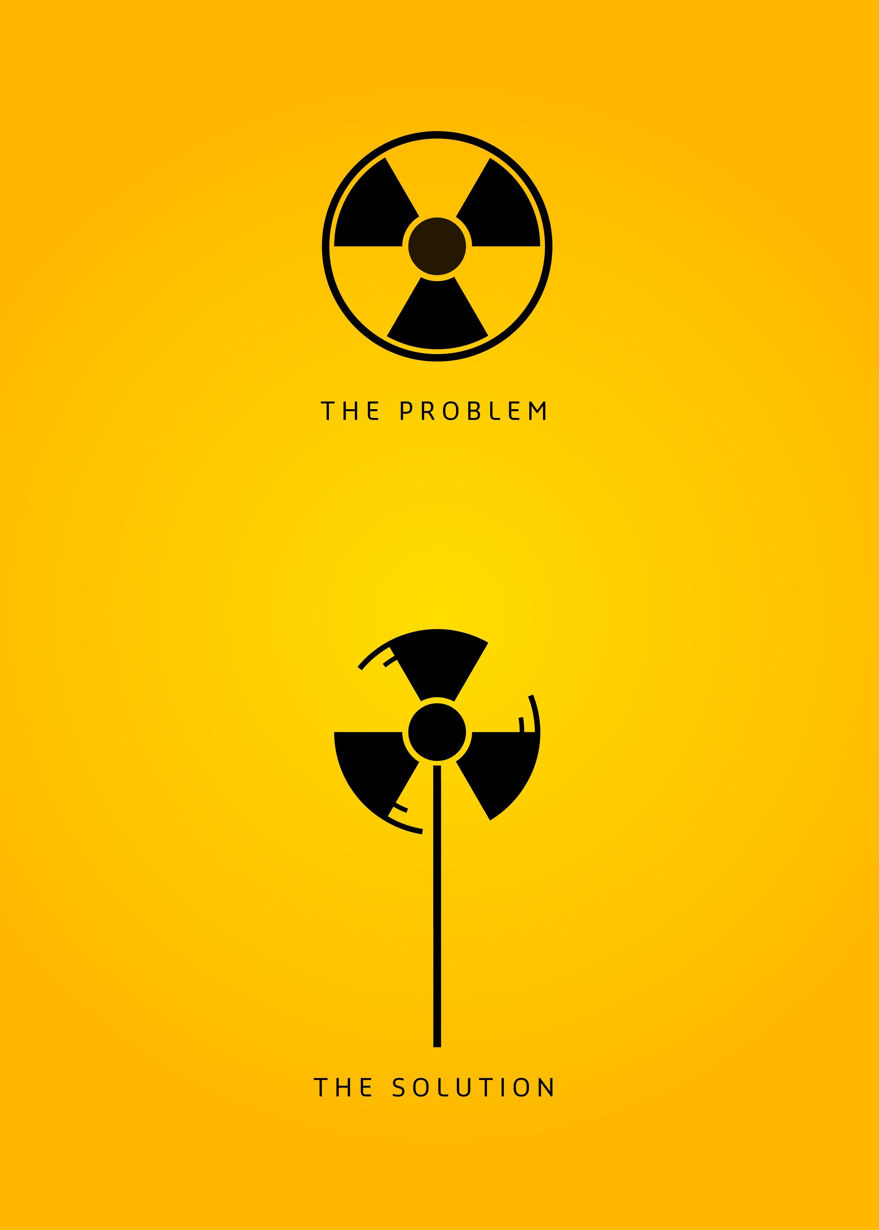 #digital art, #wind turbine, #signs, #minimalism