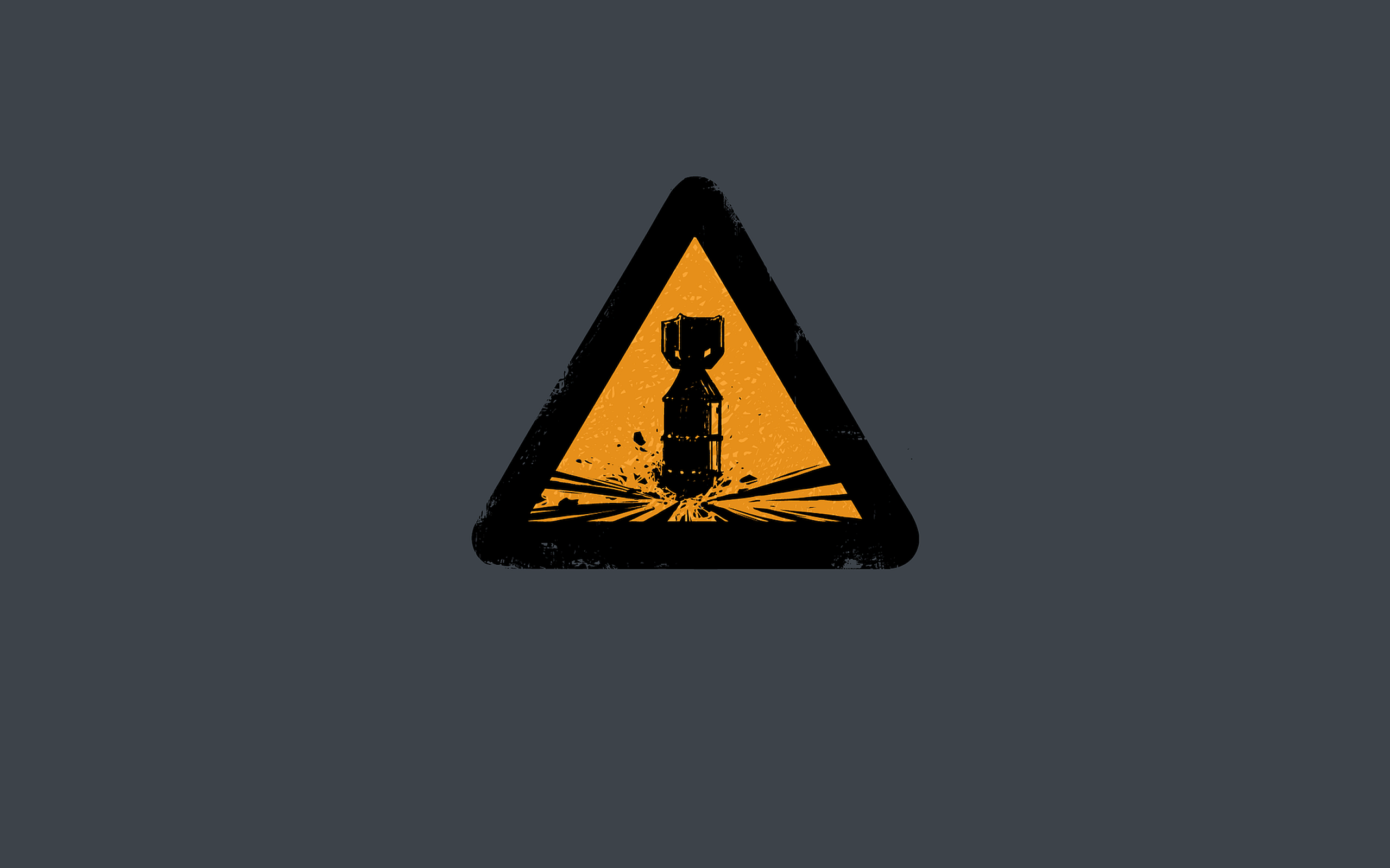 #warning signs, #bombs, #nuclear, #caution, #minimalism