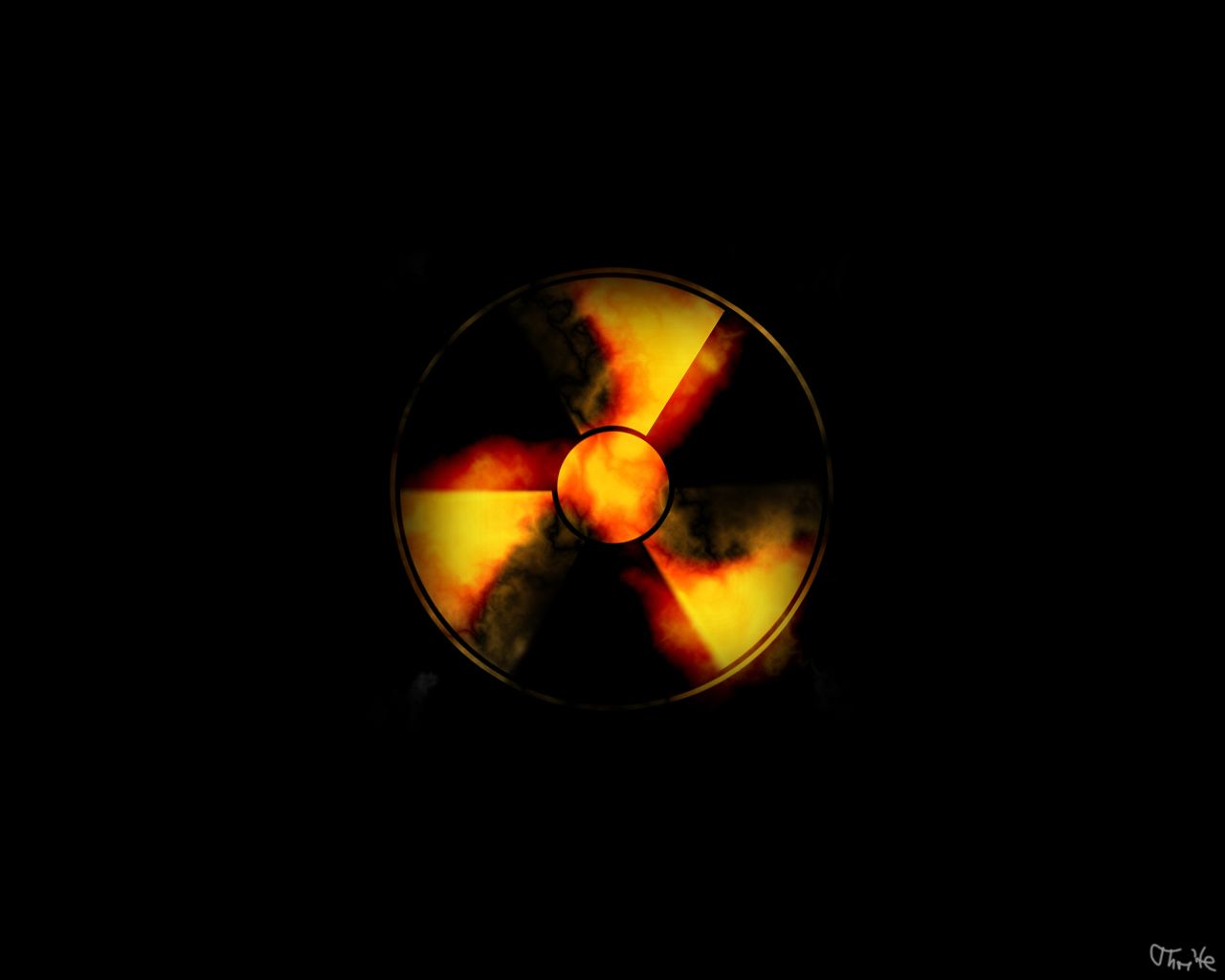 Radiation Symbol Wallpaper