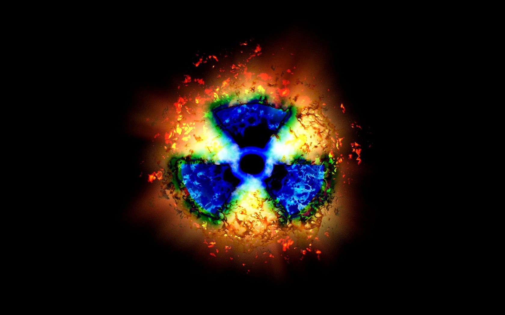 Radiation Symbol Wallpaper
