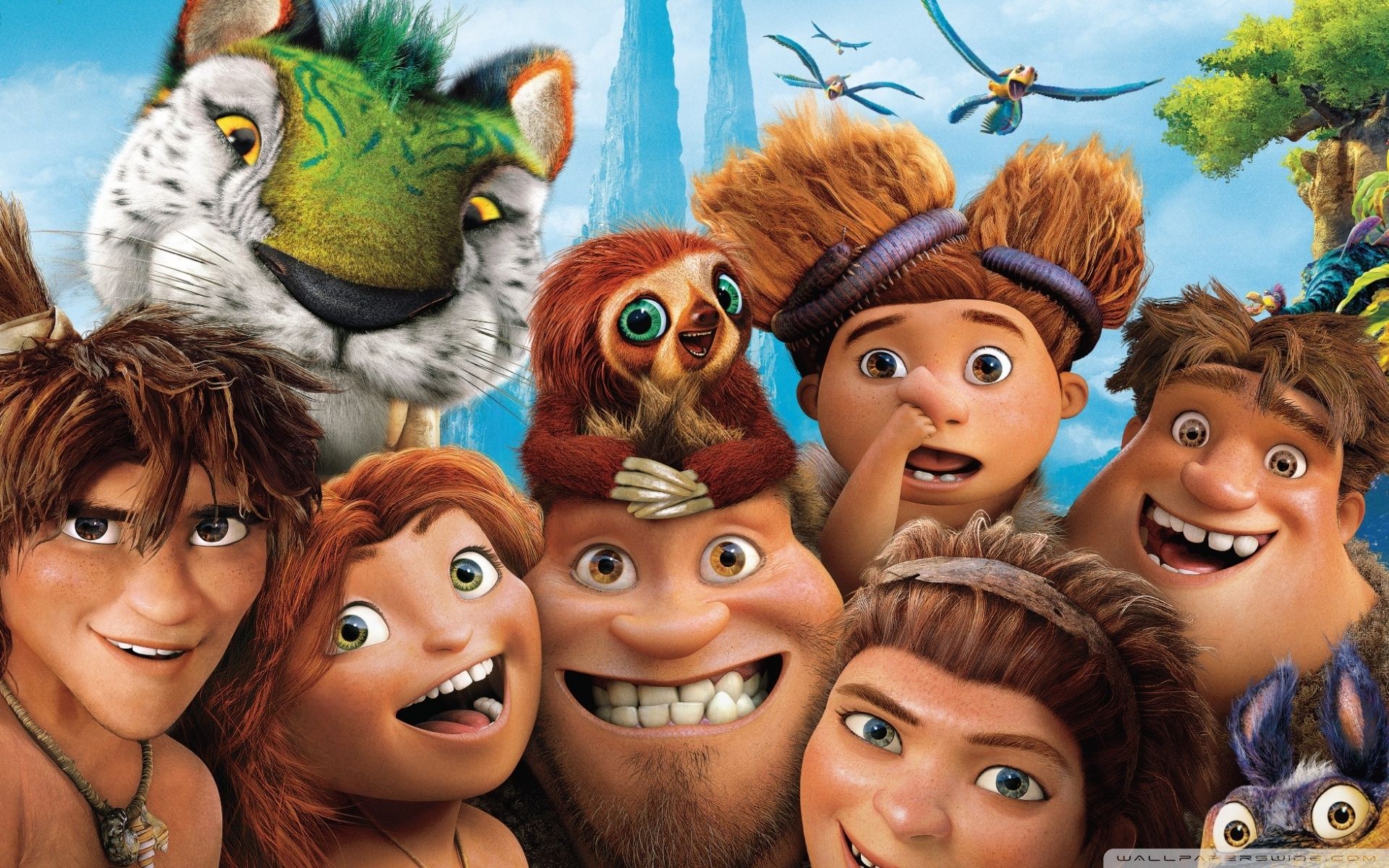 The Croods Characters Ultra HD Desktop Background Wallpaper for 4K