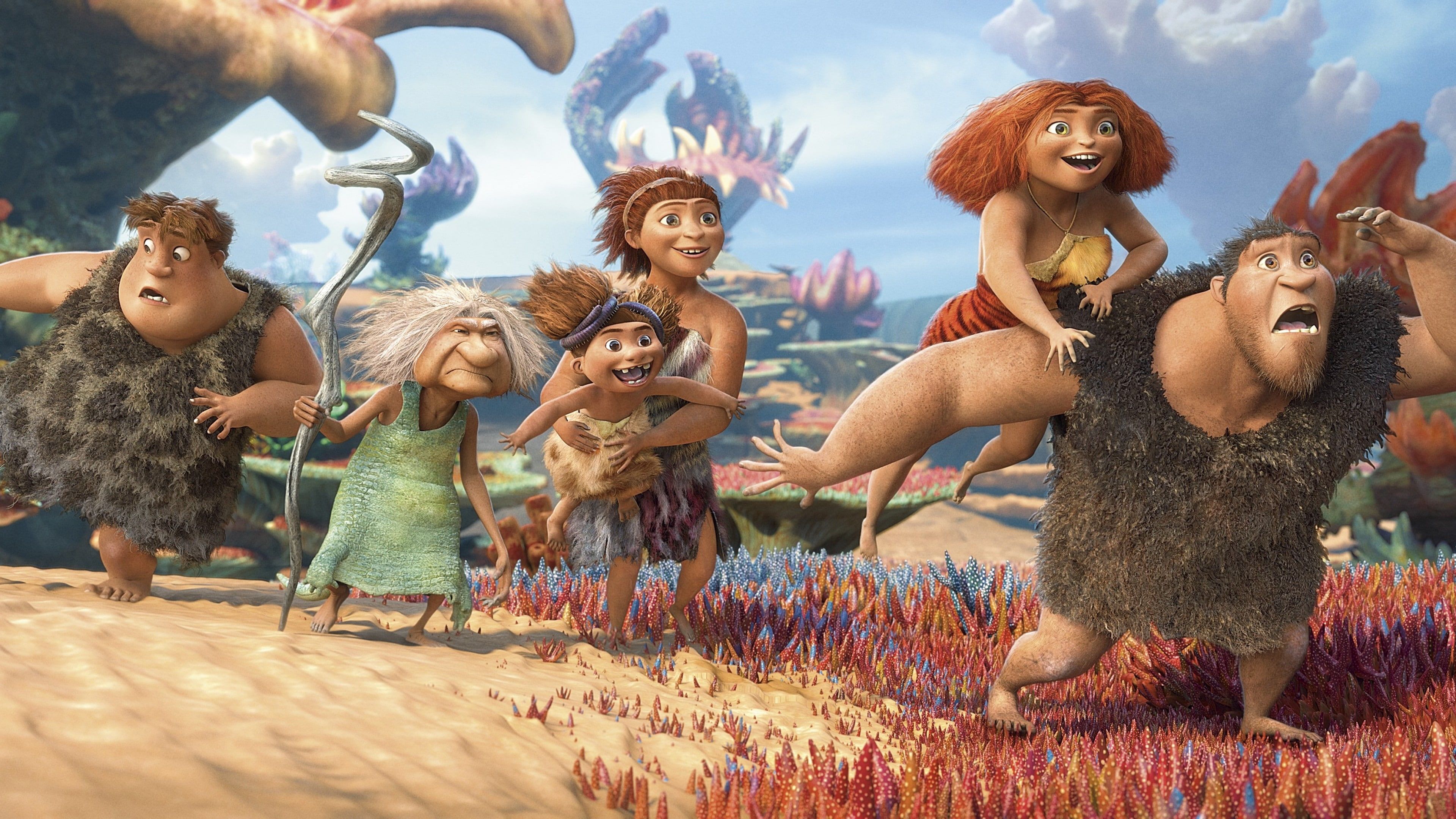 Cartoon poster, The Croods 5k, best animation movies, HD