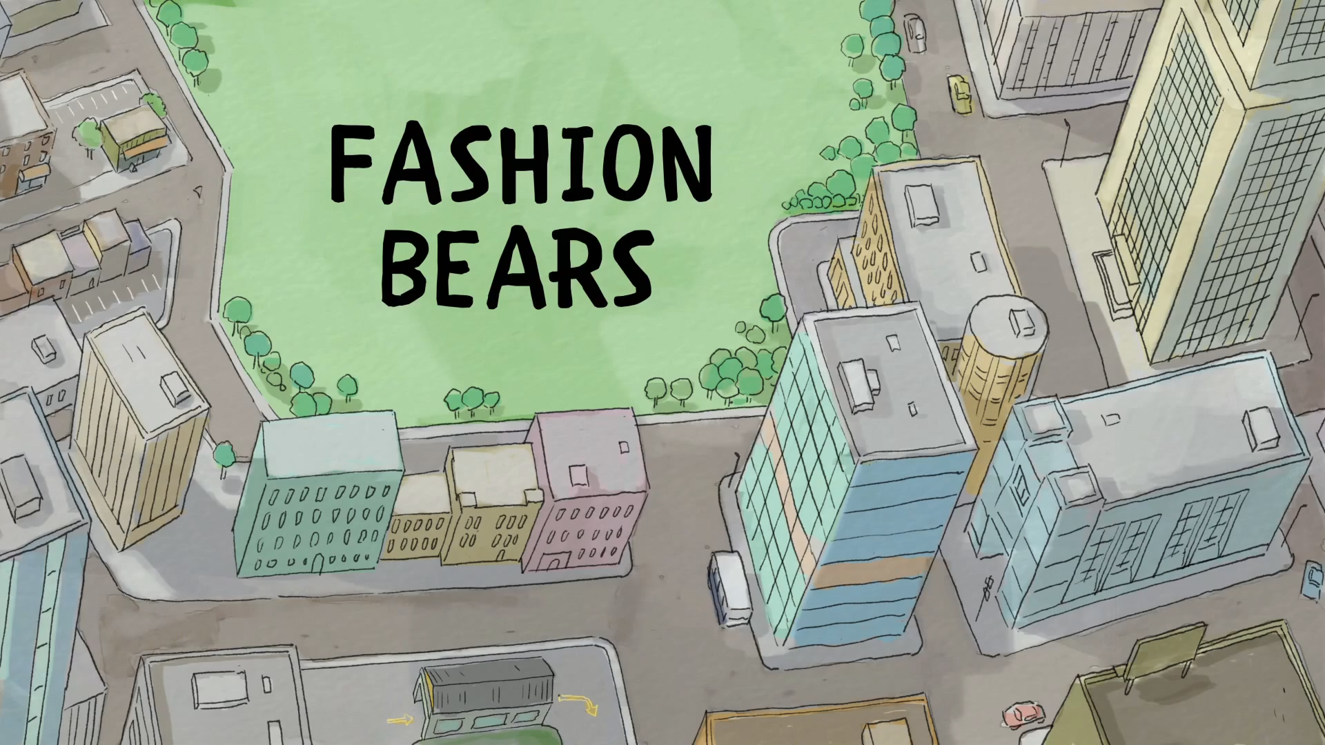 Fashion Bears. We Bare Bears