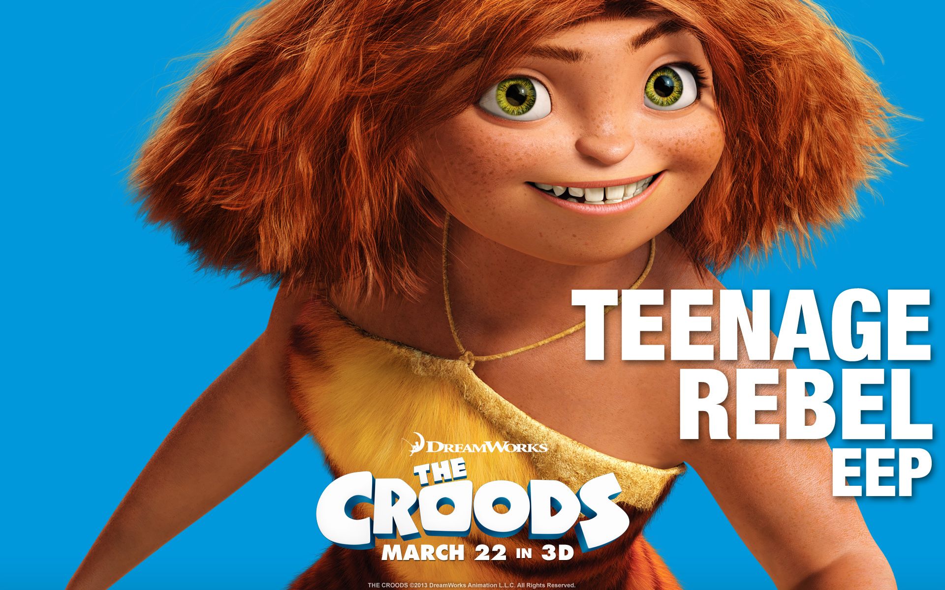 The Croods Eep Wallpaper HD