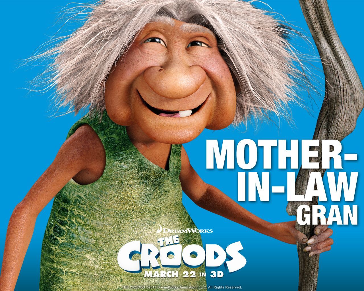 Gran The Croods HD Wallpaper Movies