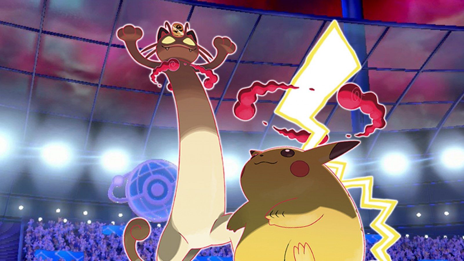 Gigantamax Meowth and Pikachu Were in that One 'Pokémon Sword