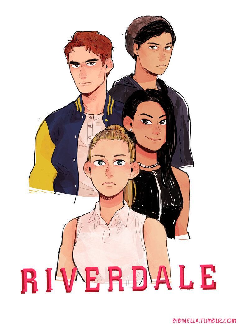 Riverdale Archie, Jughead, Betty and Veronica