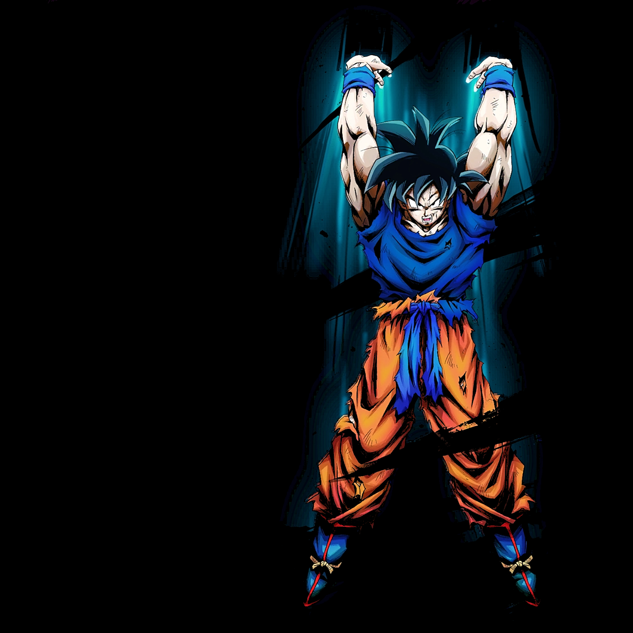 Goku 77.16% True Black Amoled Wallpaper