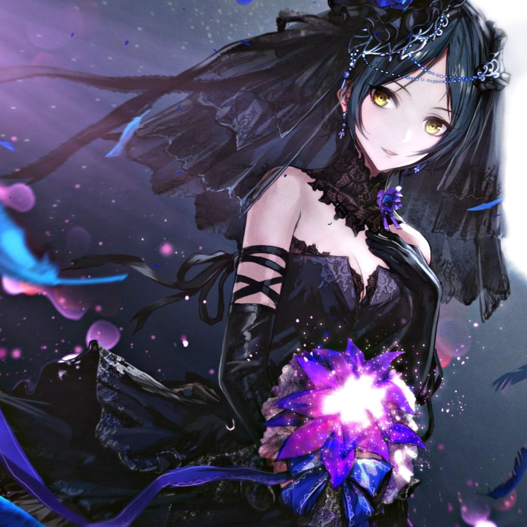 Anime Black Hair Girl Wallpapers - Wallpaper Cave