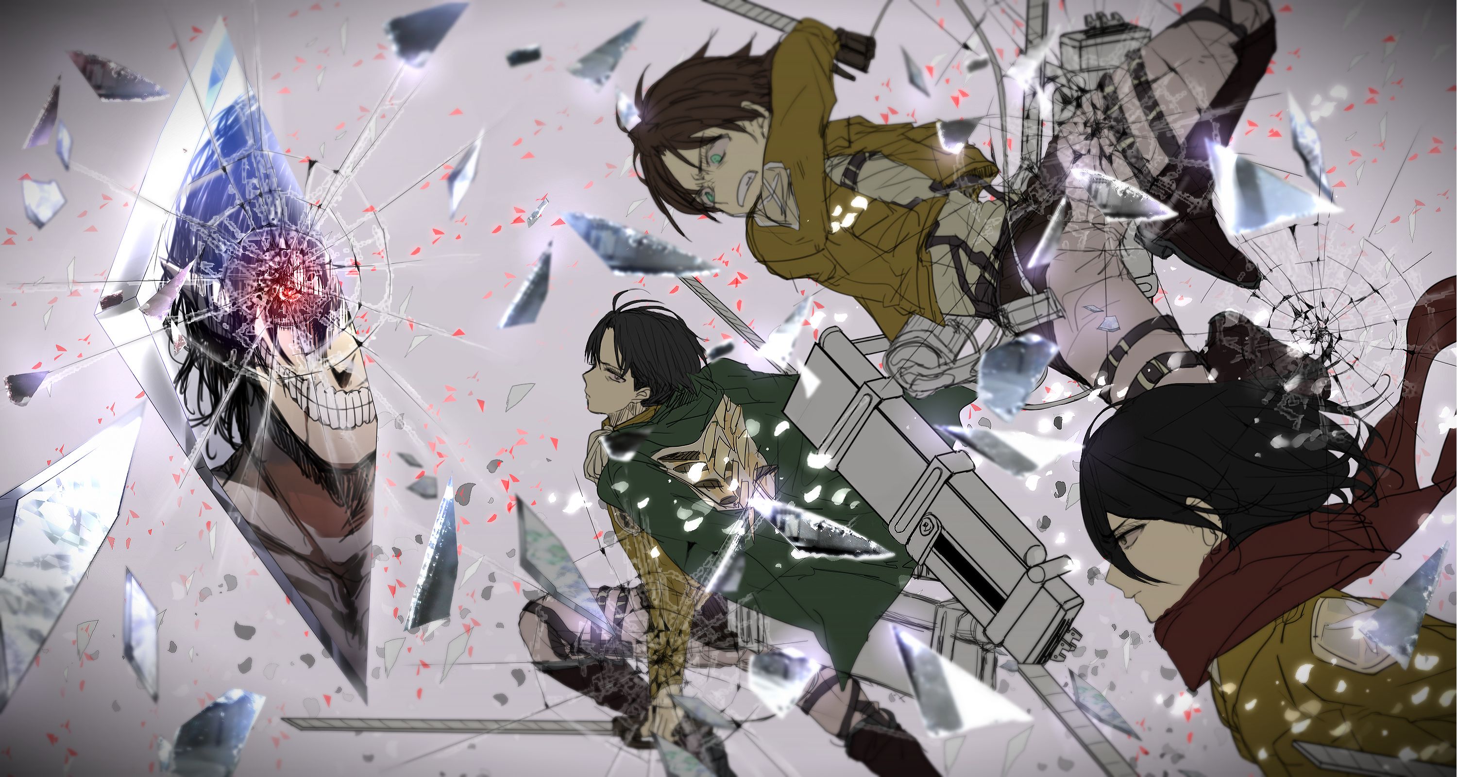 Attack on Titan, Wallpaper Anime Image Board
