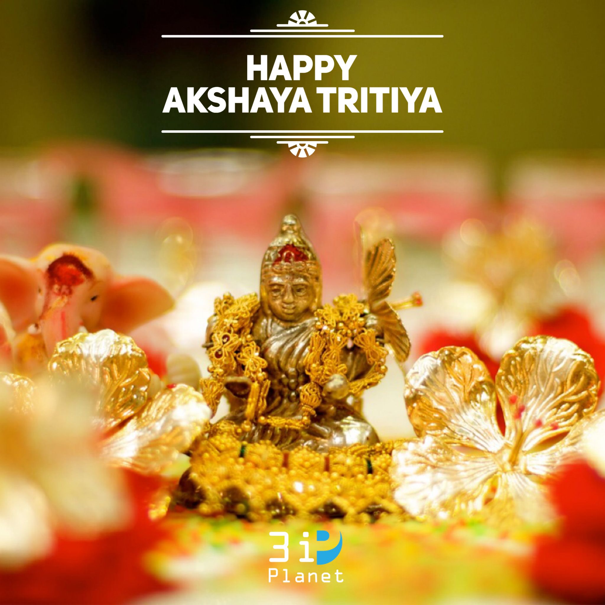 Free Vector | Akshaya tritiya festival template card background