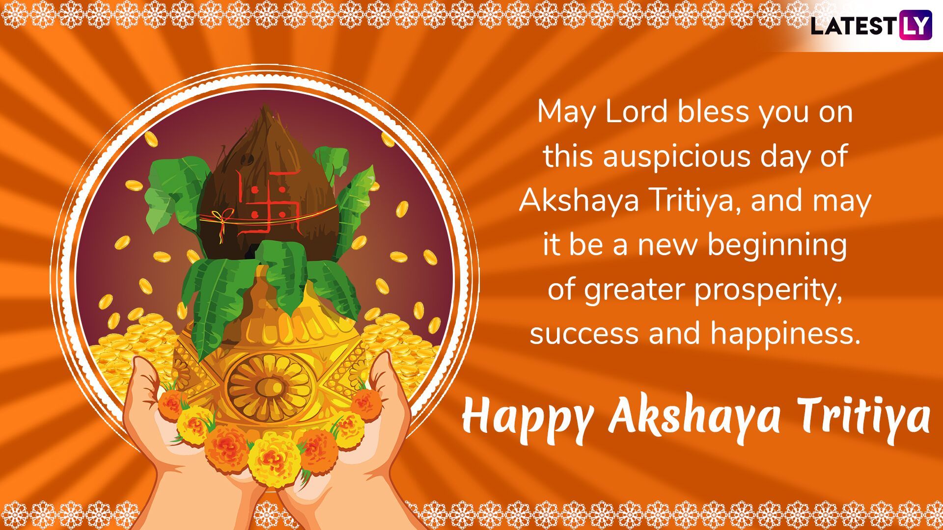Akshaya Tritiya 2019 Greetings: WhatsApp Stickers, GIF Image